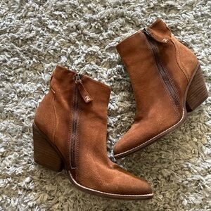 Zodiac cowboy style booties